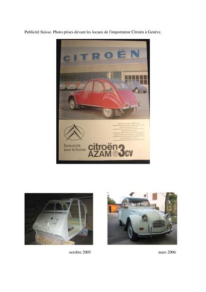 null Citroën Azam 6 1966



Carte grise suisse

Numéro de Châssis 3108580

Type moteur...