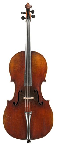 null *Violoncelle fait dans l'atelier de Nicolas Vuillaume à Mirecourt vers 1850....