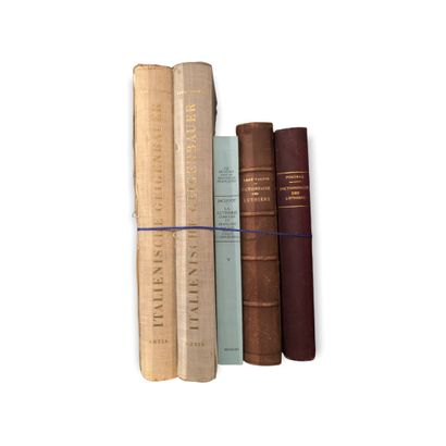 null Lot de 5 livres : Italienische geigenbauer par Karel Jalovic en 2 tomes, La...