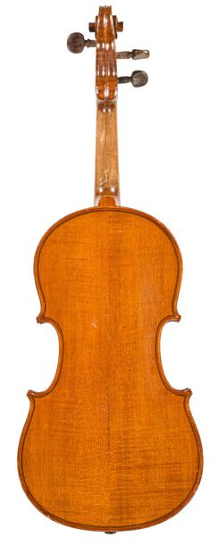 null *Lot de deux violons de taille 3/4 de Mirecourt, l'un portant une marque de...