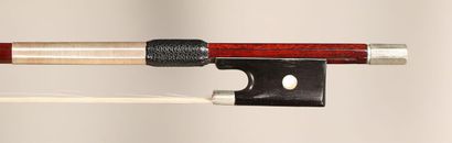 null *Viola bow made in the workshop Jérome Thibouville Lamy, work attributed to...