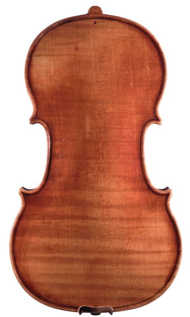 null Violin made by Didier Nicolas Ainé around 1810 /1820, bearing on the back an...