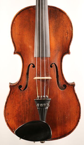 *French violin 19th work of Pillement in...