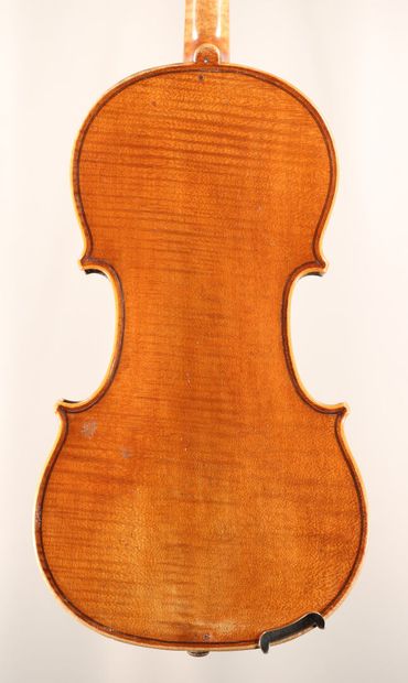 null *French violin work of Mirecourt 19th around 1870, iron mark D. Salzard, very...