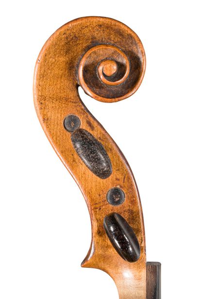 null *Very interesting 18th century violin made by Cabasse in Mirecourt, with its...