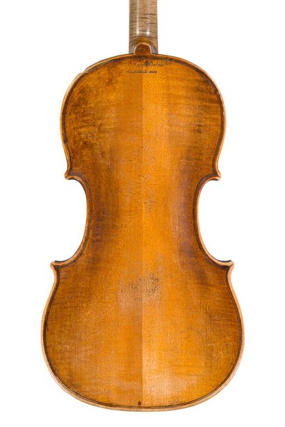 null *French violin made by Charles Claudot around 1820-30, bearing the iron mark...