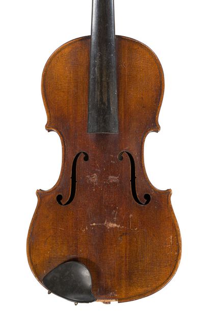 null *German violin, Klingenthal school, made in 1887 by Friedrich August Meissel,...