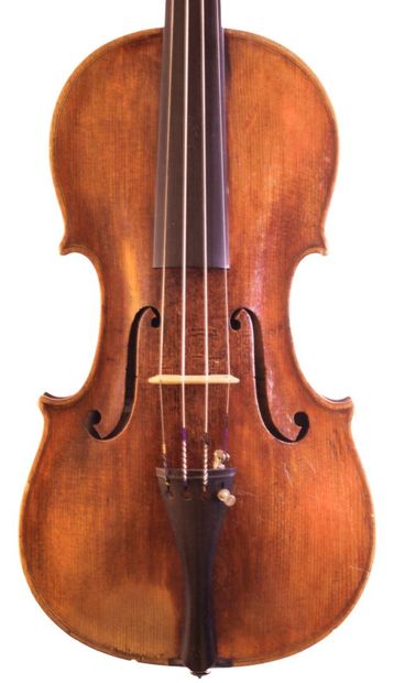 null French violin, late 18th and early 19th century for the back and the head, the...