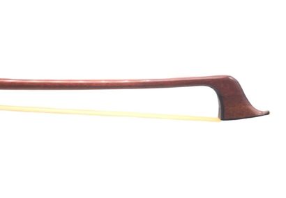  Cello bow, German school in the style of Pfretzschner, wooden stick in pernambuco...
