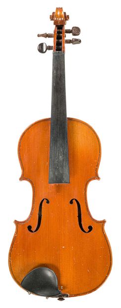 null *4 violins

3/4 violin made in Mirecourt around 1900-1920, apocryphal label...