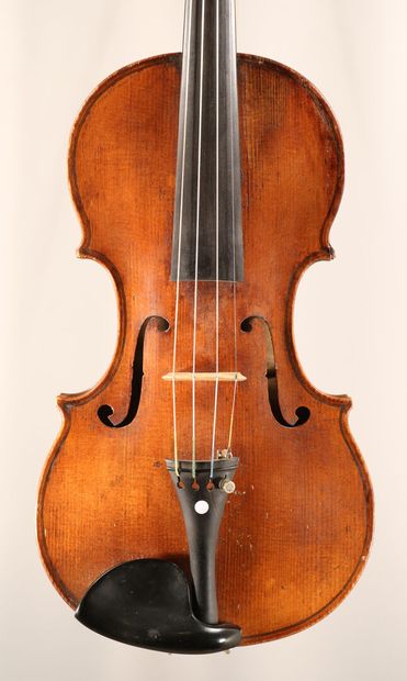 null *German violin 19th apocryphal label of Ghent and Bernardel Frères in Paris,...