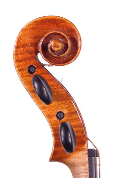 Industrial violin from Czechoslovakia and its bow