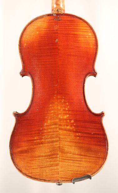 null *Violin made in Mirecourt around 1870/1880, Derazey's frame, apocryphal label...