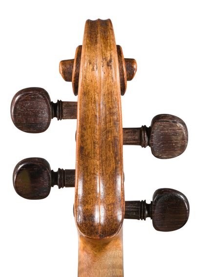 null *Very interesting 18th century violin made by Cabasse in Mirecourt, with its...