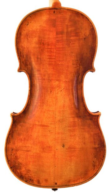 null French violin, late 18th and early 19th century for the back and the head, the...