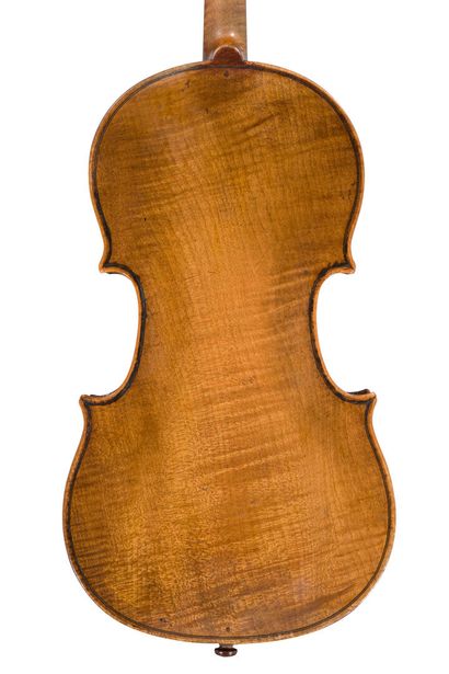 null *Very interesting 18th century violin made by Cabasse in Mirecourt, with its...