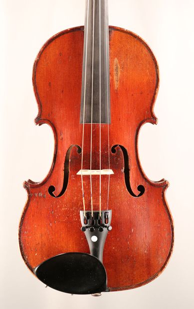 null *Violin made in Mirecourt around 1870/1880, Derazey's frame, apocryphal label...