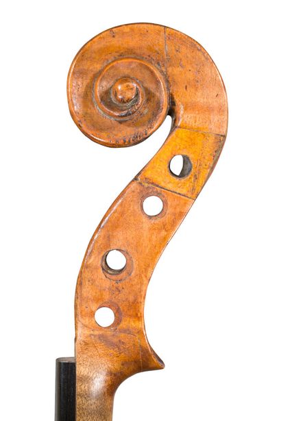 null *French violin circa 1800 bearing the iron mark of Nicolas Simoutre, various...