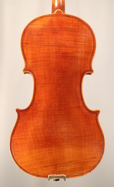 null *French violin early 19th century, work of Mirecourt, label François Barbé,...
