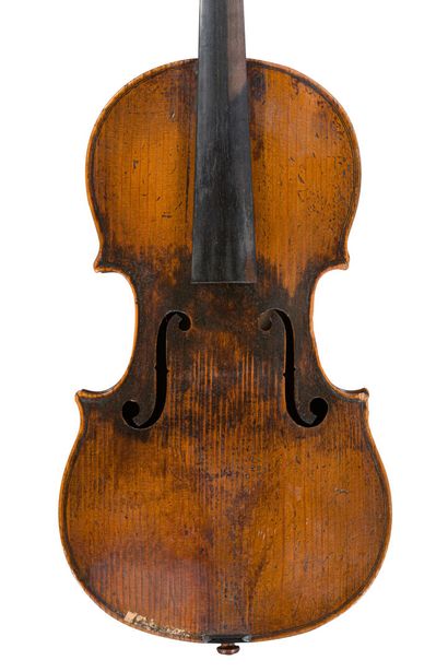 *Very interesting 18th century violin made...