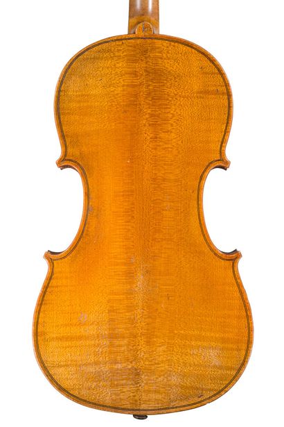 null Violon travail de Mirecourt vers 1900-1920, étiquette modèle d'après Stradivarius,...
