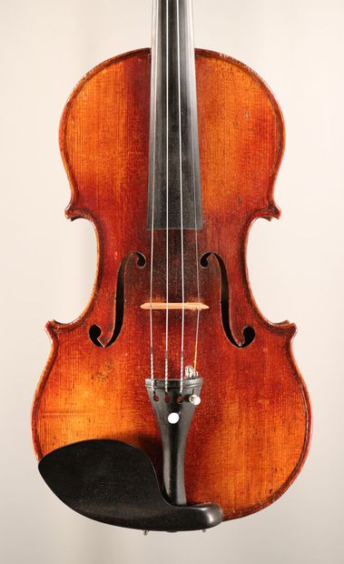 null *Violin made in Mirecourt around 1880 in the Grandjon circle, restorations on...