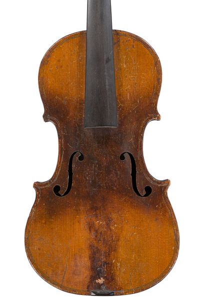 *French 3/4 size violin, early 18th century...