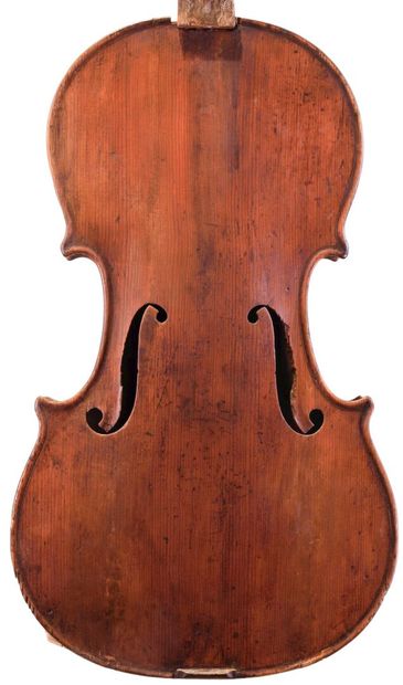 French violin 18 th, except for the head...