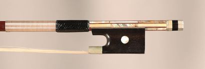  *Late 19th century French viola bow, from the Simon school, very good original condition,...