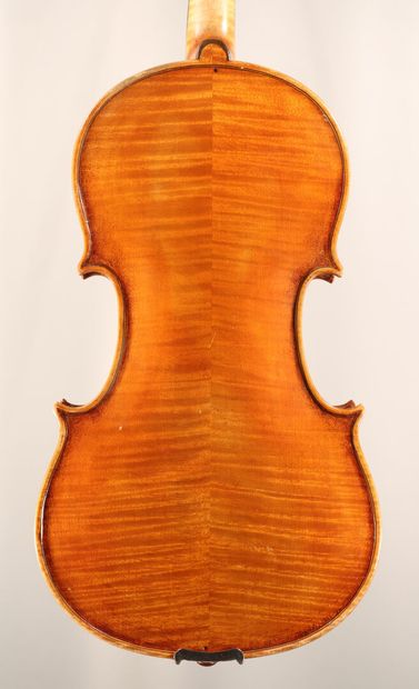 null *German violin work circa 1930/1940, partially illegible label of A.Stradivarius,...