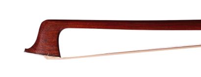 null Swiss made violin bow by and signed by S. Finkel 

octagonal pernambuco stick,...