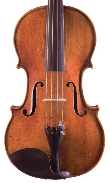 null Violin made by Didier Nicolas Ainé around 1810 /1820, bearing on the back an...