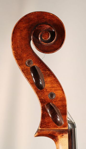 null *French cello made in Mirecourt around 1920-30, size 3/4, slight restorations...