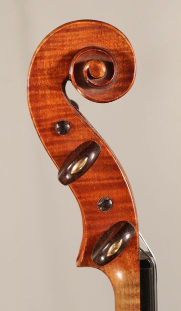 null *French violin work circa 1900/1910, Charotte-Millot label 1912, small restoration...