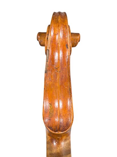 null *French violin circa 1800 bearing the iron mark of Nicolas Simoutre, various...