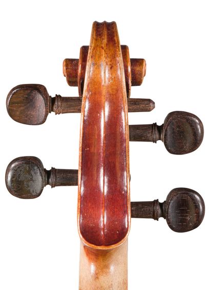 null *Joli violon français fait à Mirecourt vers 1900-1920, étiquette modèle d'après...