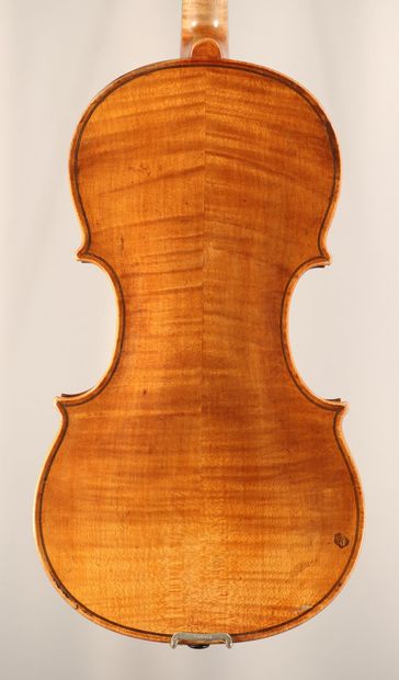null *German violin 19th apocryphal label of Ghent and Bernardel Frères in Paris,...