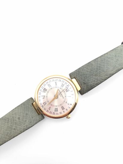 null ANDERSEN, Geneva, 750 yellow gold watch, Perpetual Empress model bearing the...