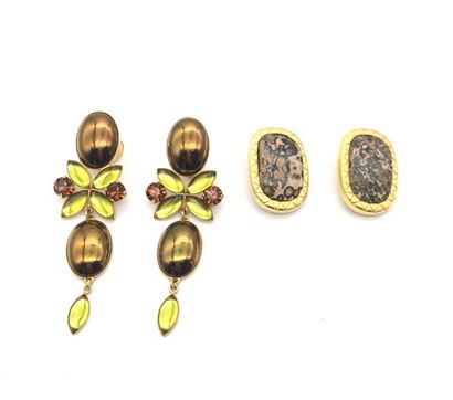 TORRENTE, Two pairs of fancy ear clips