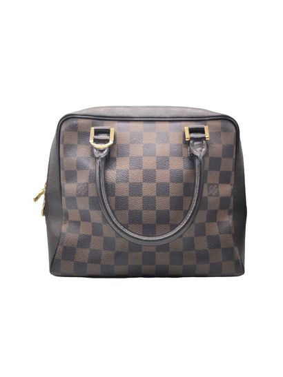 LOUIS VUITTON, Brera handbag, in ebony checkerboard...