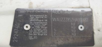 null Audi GT Coupé

Carte grise suisse
Numéro de châssis WAU ZZZ 85 ZHA 002 482
Cylindrée...
