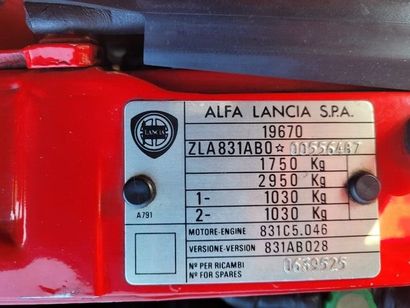 null LANCIA Delta HF Integrale 1992

Carte grise suisse
Numéro de châssis ZLA 831...
