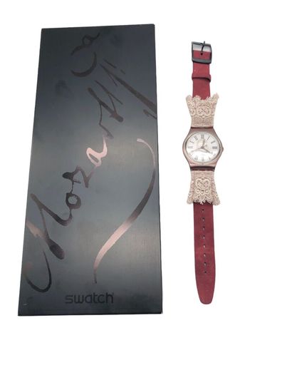 null SWATCH Mozart, limited edition, Christmas 1989, in its box
