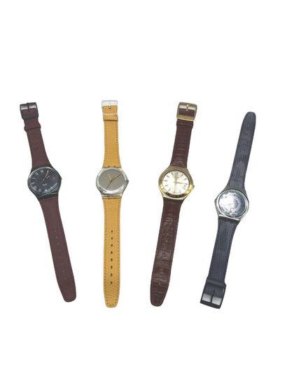 SWATCH, set of 4 watches including Daiquiri,...