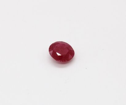 null *8.71 carat oval ruby - CERTIFICATE GRA
treated
