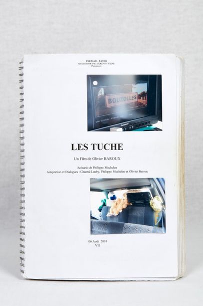 Olivier BAROUX Les Tuche
Scénario original, 2010
Cahier à spirale à couverture plastique.
103...