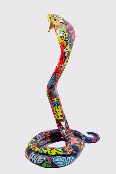 RICHARD ORLINSKI (né en 1966) Cobra 110, 2017
Sculpture en résine, TAG.
Œuvre unique.
Signé...