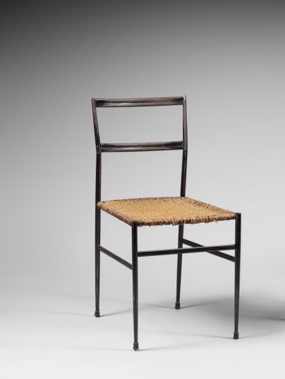 PONTI Gio (1891-1979) (attribué à) PONTI Gio (1891-1979) (attribué à)
Chaise en métal...
