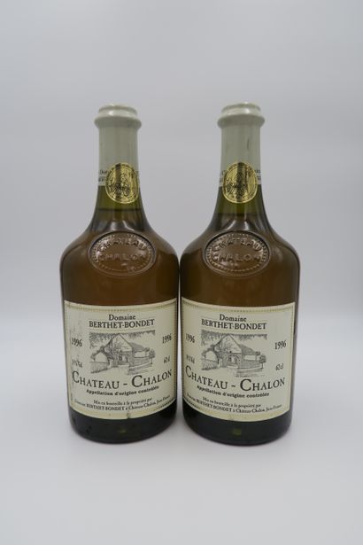 null Jura, 1996, Vin Jaune, Château Chalon (Berthet-Bondet), (E.f), 2 bottles