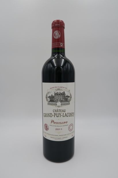 null Château Grand Puy Lacoste, 2011, 5th GC Pauillac (E. f), 1 bottle
